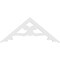 Ekena Millwork Pitch Brontes Architectural Grade PVC Gable Pediment, 36"W x 15"H x 1"P (10/12) GPP036X015X100BRO - alternate 5